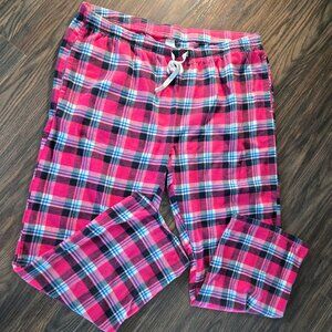 DARESAY Cotton/Poly Plaid Flannel Pajama Bottoms SIZE 2X